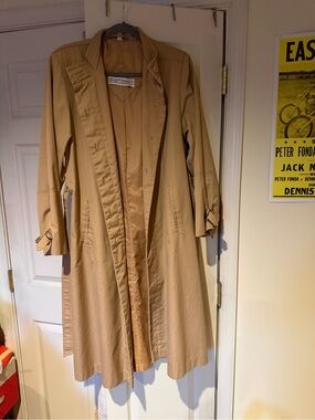 Light Tan Women's Trench Coat by Belstaff - Classic Single-Breasted